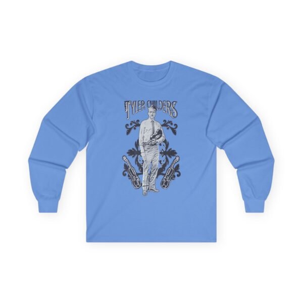 Tyler Childers Long Violent History Unisex Ultra Cotton Long Sleeve Tee - Image 15