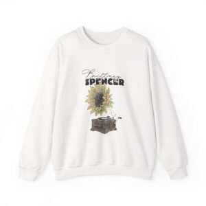 Manhead Sunflower Turntable Unisex Heavy Blend™ Crewneck Sweatshirt