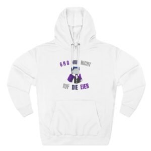 Bastighg Ghg Mir Nicht Auf Die Eier Three-Panel Fleece Hoodie