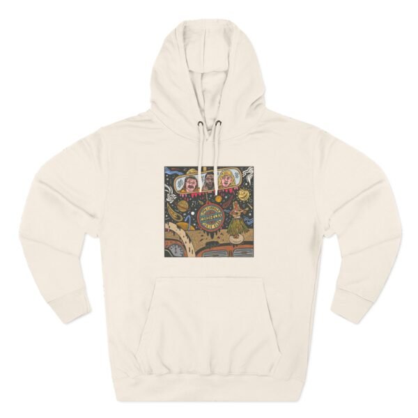 Lime Cordiale Cordi Elba Three-Panel Fleece Hoodie - Image 3