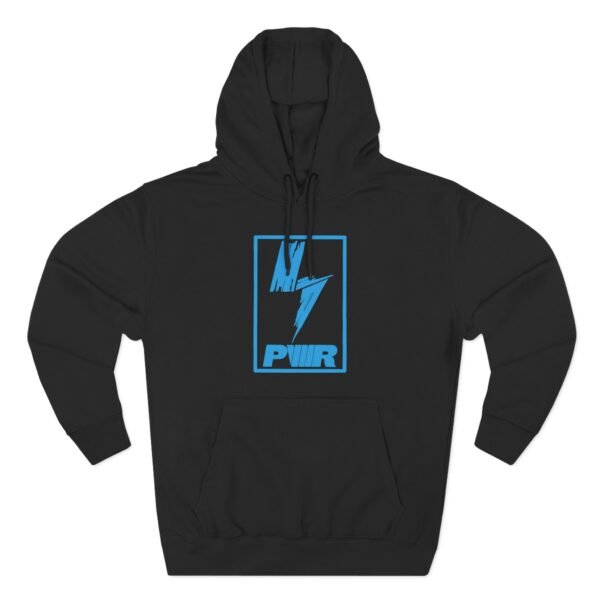 Lachlan Power Men's Fleece Three-Panel Fleece Hoodie