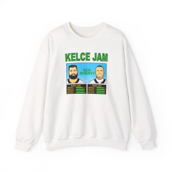 New Heights Kelce Jam Jason And Travis Unisex Heavy Blend™ Crewneck Sweatshirt - Image 3