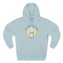 Nate Bargatze - Iced Coffee Whip Cream? Three-Panel Fleece Hoodie