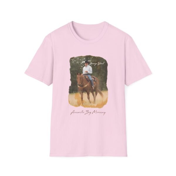 George Strait Amarillo by Morning Unisex Softstyle T-Shirt - Image 15