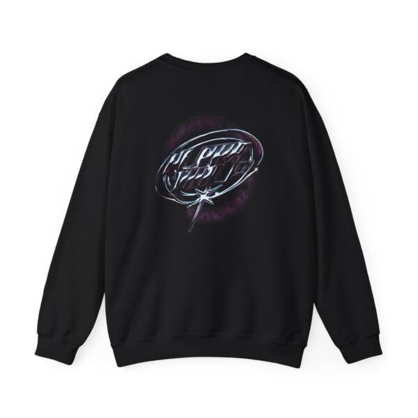 Alpha Wolf Chrome Unisex Heavy Blend™ Crewneck Sweatshirt - Image 2