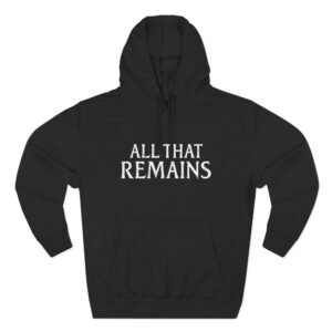 All That Remains Tie Dye Logo Three-Panel Fleece Hoodie