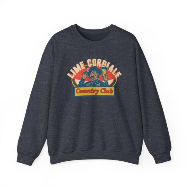 Lime Cordiale Country Club Unisex Heavy Blend™ Crewneck Sweatshirt - Image 11