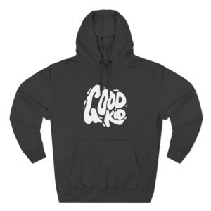 Good Kid Logo Three-Panel Fleece Hoodie