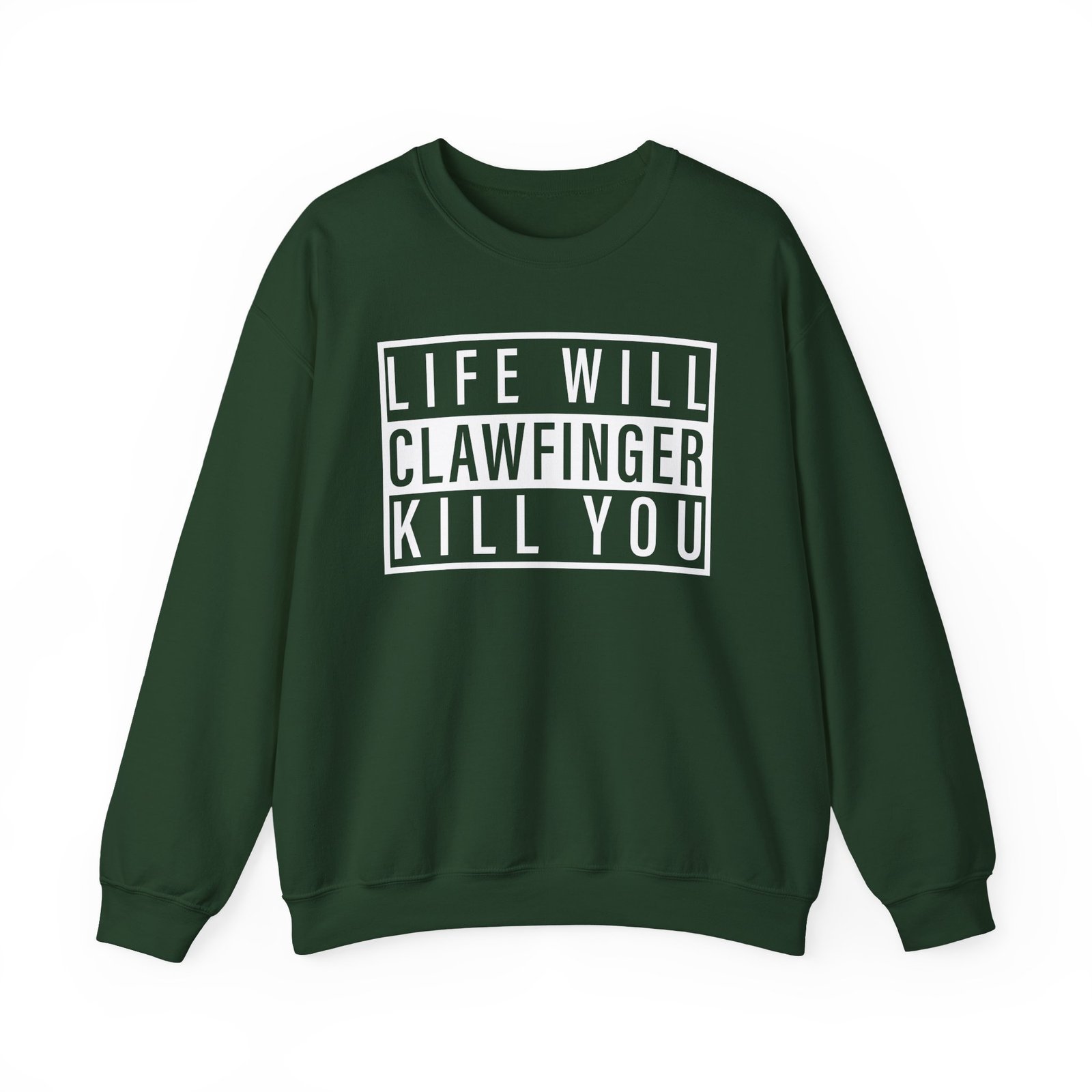 Clawfinger Life Will Kill You Unisex Heavy Blend™ Crewneck Sweatshirt - Image 9