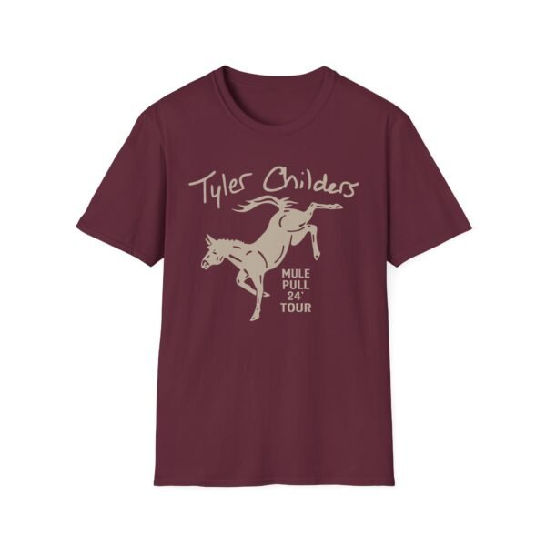 Tyler Childers Mule Kick Unisex Softstyle T-Shirt - Image 3