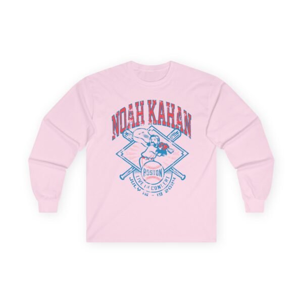 Noah Kahan Fenway Fanatic Unisex Ultra Cotton Long Sleeve Tee - Image 13