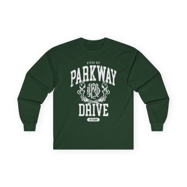 Parkway Drive 20-year-anniversary Unisex Ultra Cotton Long Sleeve Tee - Image 7