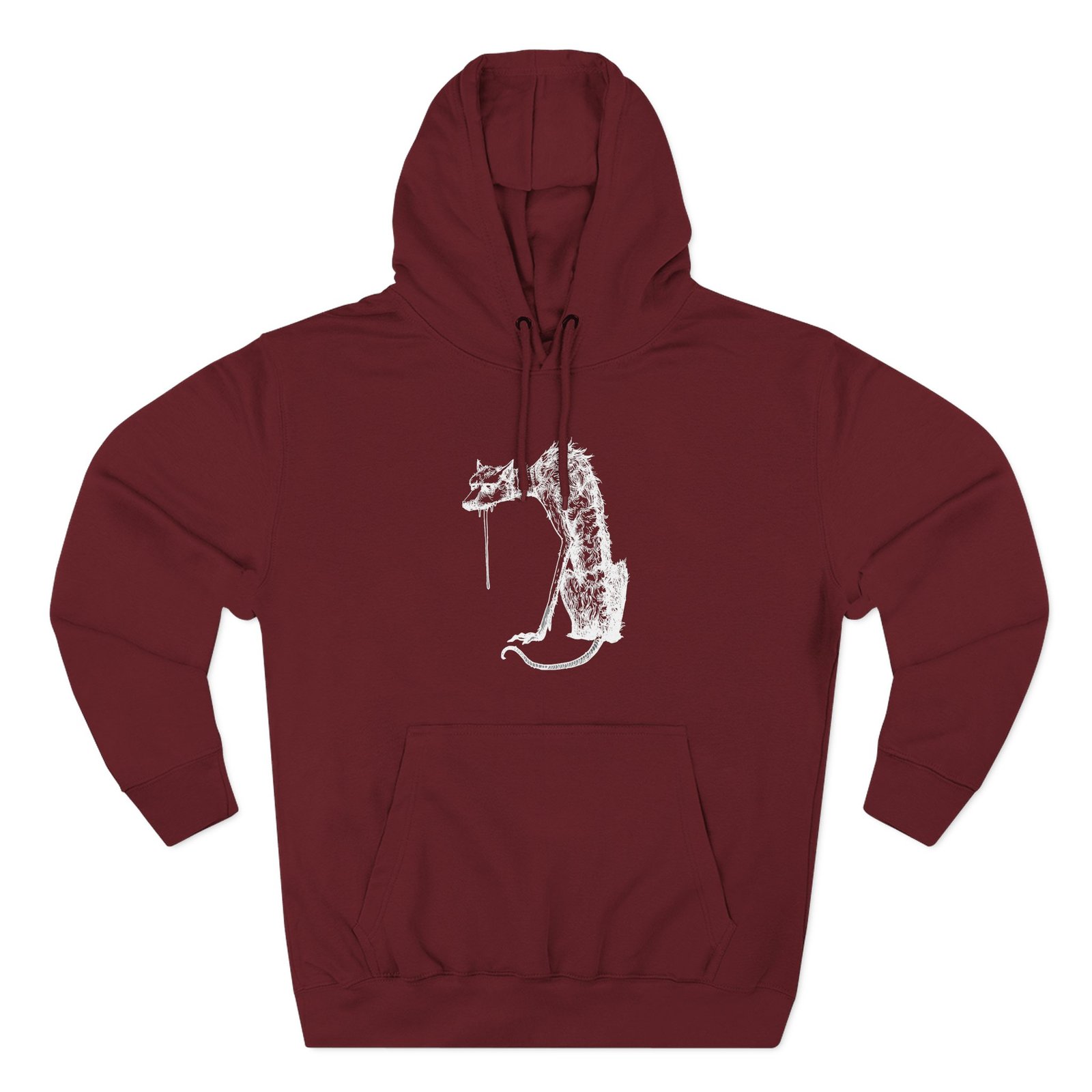 Manhead The Dog Three-Panel Fleece Hoodie - Image 13