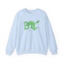 Odie Leigh Wolf Girl T Unisex Heavy Blend™ Crewneck Sweatshirt