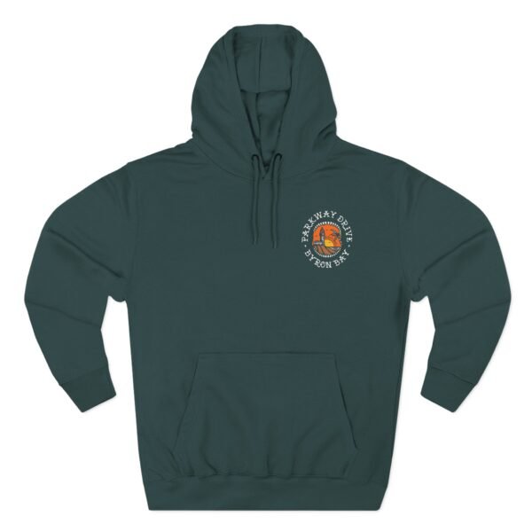 Parkway Drive Byron-shark Three-Panel Fleece Hoodie - Image 7