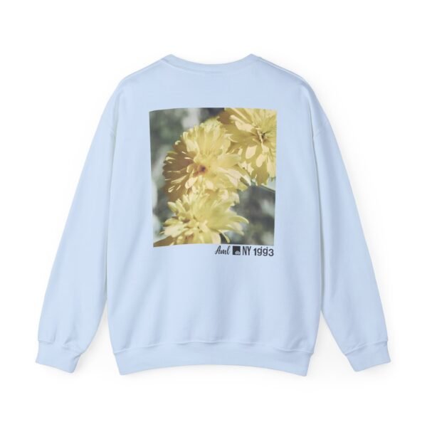 Glassjaw Material Control Yellow Flower Unisex Heavy Blend Crewneck Sweatshirt - Image 10