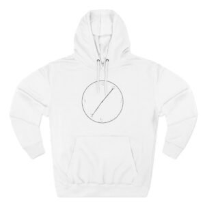 Carl Barron Clock Cream Three-Panel Fleece Hoodie