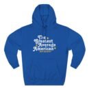 The Greatest Average American Nate Bargatze Three-Panel Fleece Hoodie