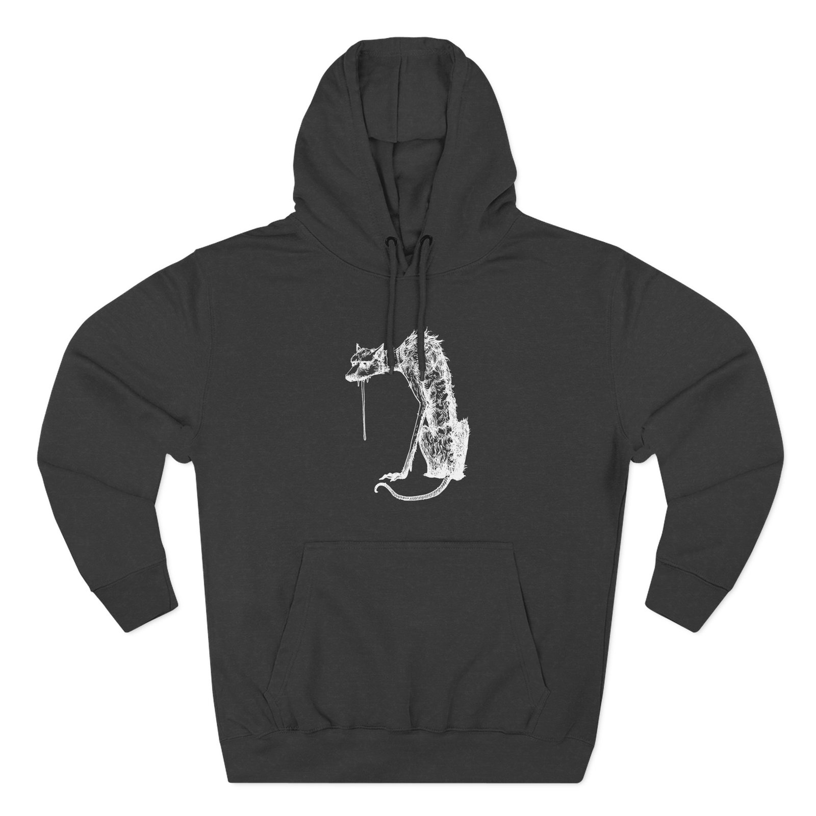 Manhead The Dog Three-Panel Fleece Hoodie - Image 3