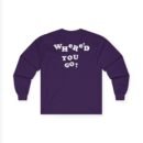 Quadeca Where'd You Go Unisex Ultra Cotton Long Sleeve Tee