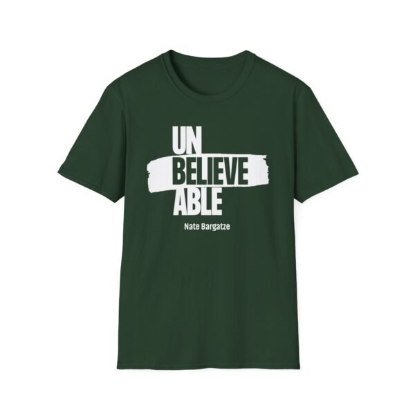 Nate Bargatze - Unbelievable Unisex Softstyle T-Shirt - Image 9