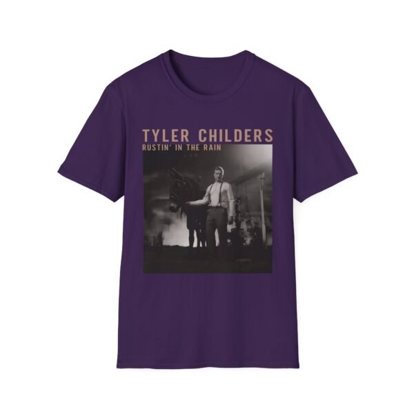 Tyler Childers Black Rustin Unisex Softstyle T-Shirt - Image 21