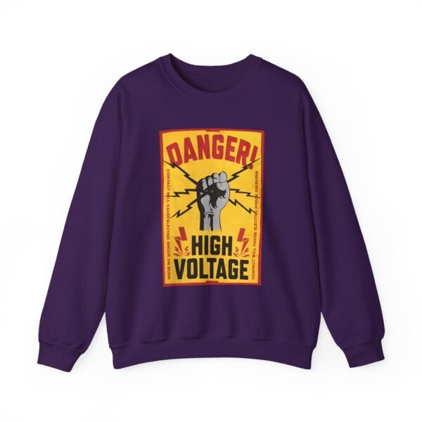 Lachlan Danger! High Voltage Unisex Heavy Blend™ Crewneck Sweatshirt - Image 25