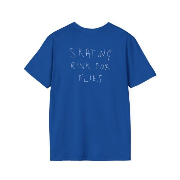 Carl Barron Skating Flies Unisex Softstyle T-Shirt - Image 18