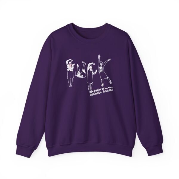 Otoboke Beaver FXXK Office Life Unisex Heavy Blend™ Crewneck Sweatshirt - Image 17
