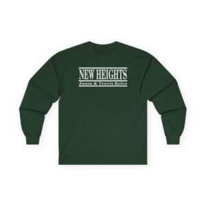 New Heights Jason And Travis Kelce Unisex Ultra Cotton Long Sleeve Tee