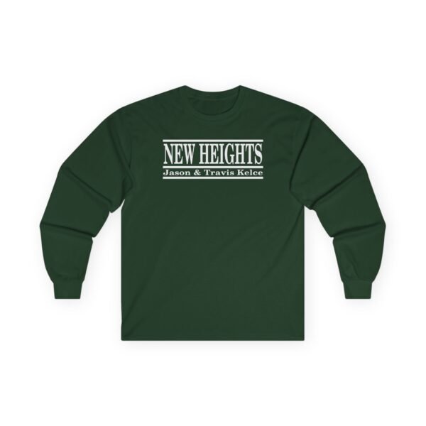 New Heights Jason And Travis Kelce Unisex Ultra Cotton Long Sleeve Tee
