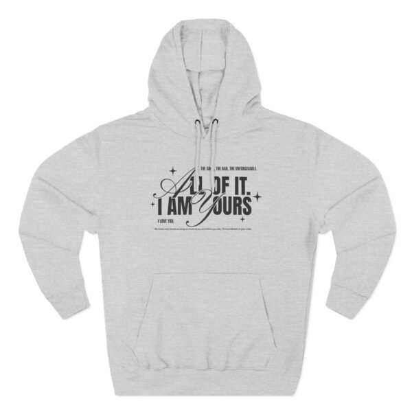 Fourth Wing Iam Yours Three-Panel Fleece Hoodie - Image 3
