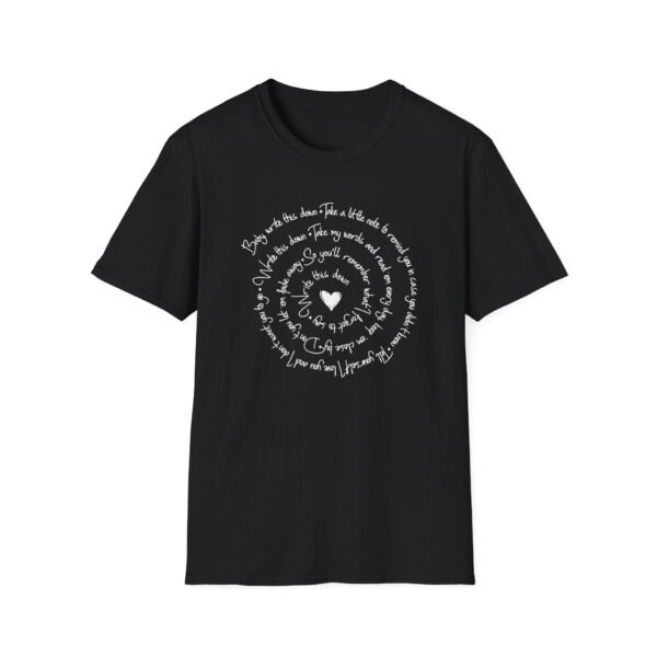George Strait Wine Write This Down Unisex Softstyle T-Shirt - Image 3