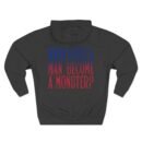 Epic Ruthlessness is Mercy  Three-Panel Fleece Hoodie