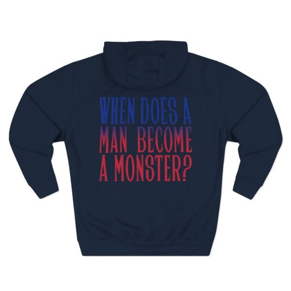 Epic Ruthlessness is Mercy  Three-Panel Fleece Hoodie - Image 18