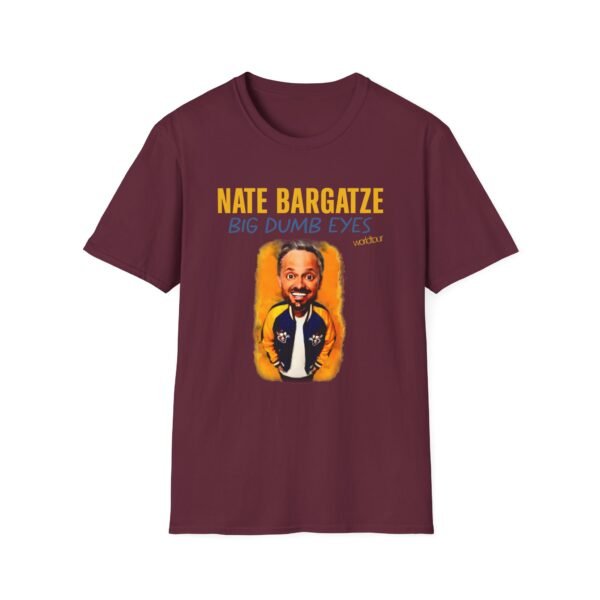 Nate Bargatze Big Dumb Eyes Tour Unisex Softstyle T-Shirt - Image 3