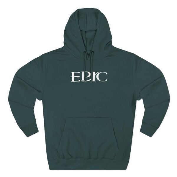 Epic Ruthlessness is Mercy  Three-Panel Fleece Hoodie - Image 13