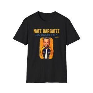 Nate Bargatze Big Dumb Eyes Tour Unisex Softstyle T-Shirt
