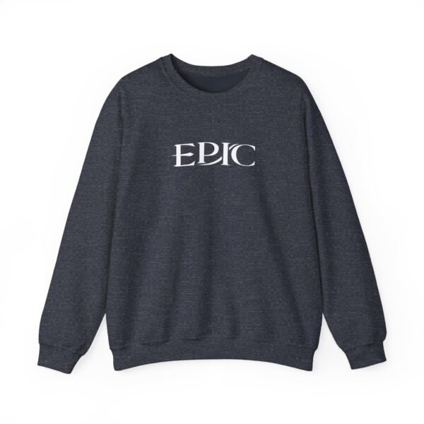 Epic Ruthlessness is Mercy Unisex Heavy Blend™ Crewneck Sweatshirt - Image 29