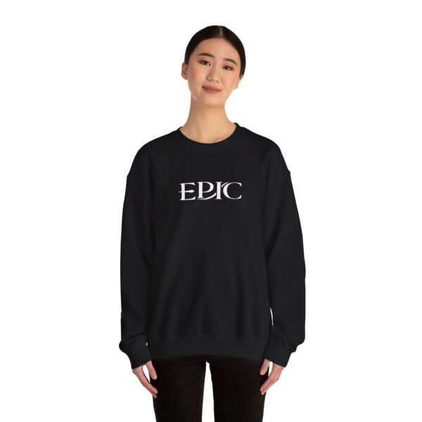 Epic Ruthlessness is Mercy Unisex Heavy Blend™ Crewneck Sweatshirt - Image 8