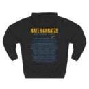 Nate Bargatze Big Dumb Eyes Tour Three-Panel Fleece Hoodie