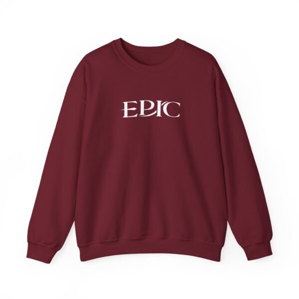 Epic Ruthlessness is Mercy Unisex Heavy Blend™ Crewneck Sweatshirt - Image 45