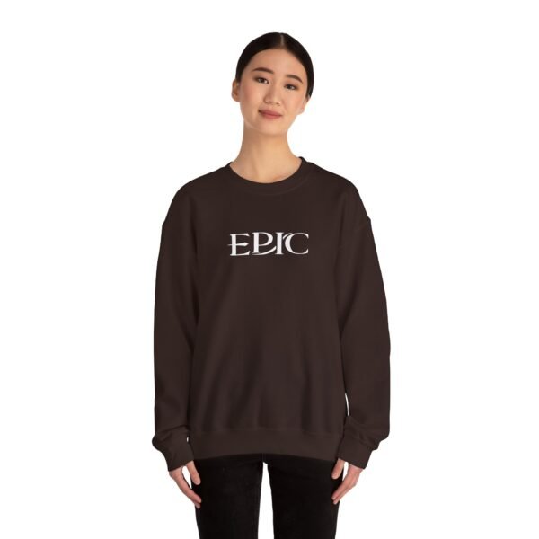 Epic Ruthlessness is Mercy Unisex Heavy Blend™ Crewneck Sweatshirt - Image 16
