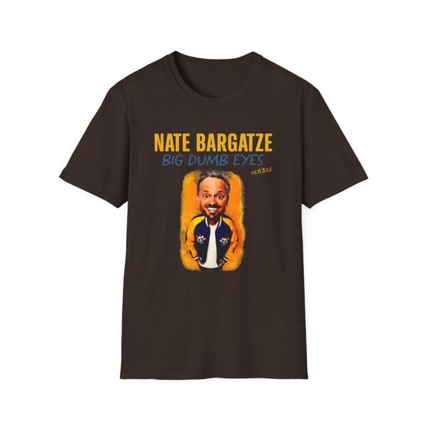 Nate Bargatze Big Dumb Eyes Tour Unisex Softstyle T-Shirt - Image 5