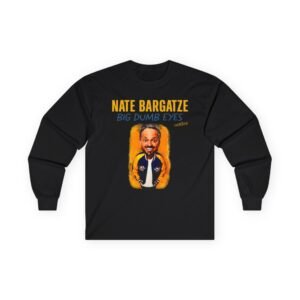 Nate Bargatze Big Dumb Eyes Tour Unisex Ultra Cotton Long Sleeve Tee