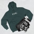 Epic Ruthlessness is Mercy  Three-Panel Fleece Hoodie