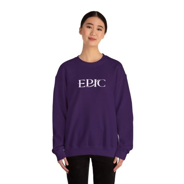 Epic Ruthlessness is Mercy Unisex Heavy Blend™ Crewneck Sweatshirt - Image 44