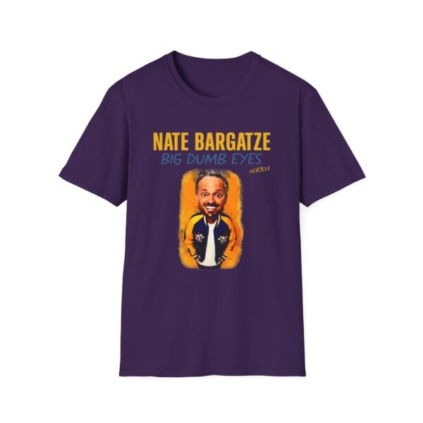 Nate Bargatze Big Dumb Eyes Tour Unisex Softstyle T-Shirt - Image 11