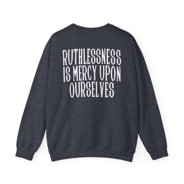 Epic Ruthlessness is Mercy Unisex Heavy Blend™ Crewneck Sweatshirt - Image 30