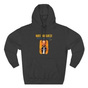 Nate Bargatze Big Dumb Eyes Tour Three-Panel Fleece Hoodie